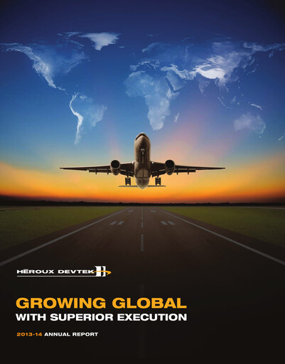 Vorschaubild Héroux-Devtek Jahresbericht 2014