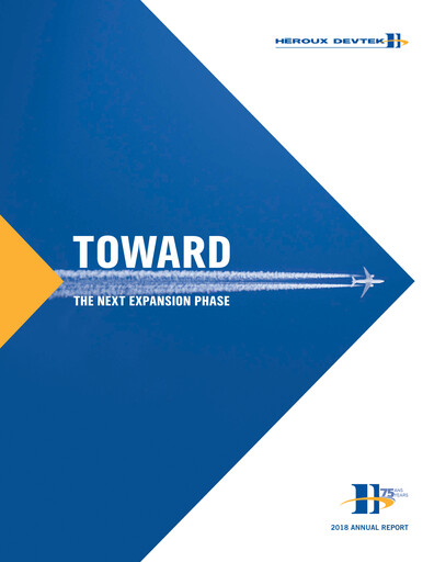 Vorschaubild Héroux-Devtek Jahresbericht 2018