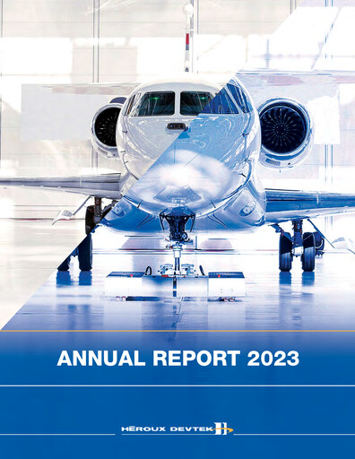 Vorschaubild Héroux-Devtek Jahresbericht 2023