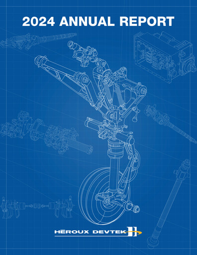 Vorschaubild Héroux-Devtek Jahresbericht 2024