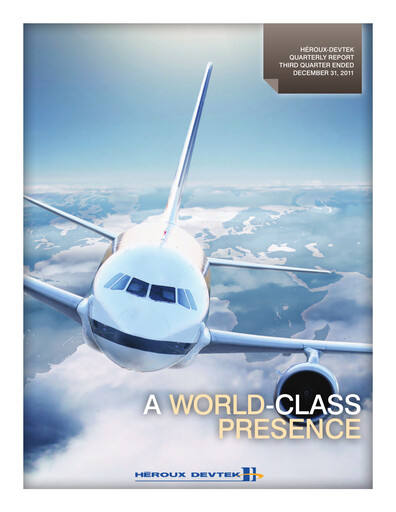 Vorschaubild Héroux-Devtek Quartalsbericht 2012-q3