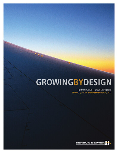 Vorschaubild Héroux-Devtek Quartalsbericht 2013-q2