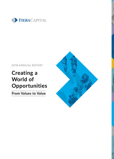 Thumbnail Fiera Capital Annual Report 2018