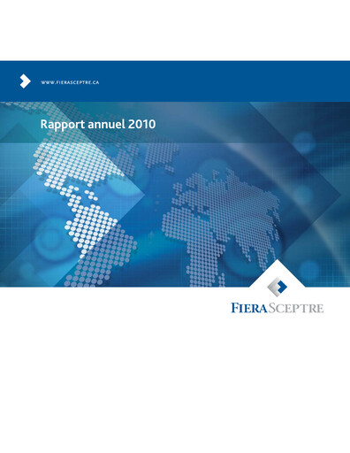 Thumbnail Fiera Capital Annual Report 2010