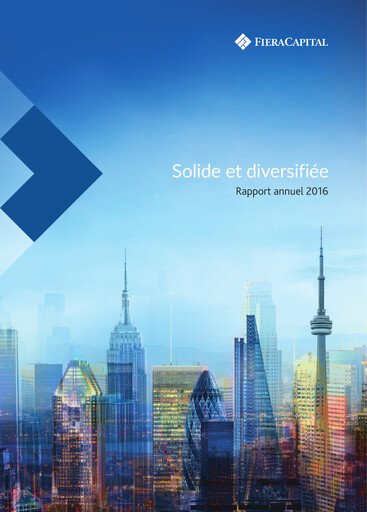 Thumbnail Fiera Capital Annual Report 2016