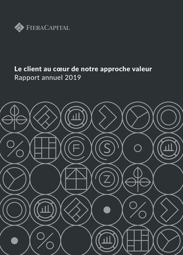 Thumbnail Fiera Capital Annual Report 2019