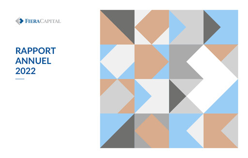 Thumbnail Fiera Capital Annual Report 2022