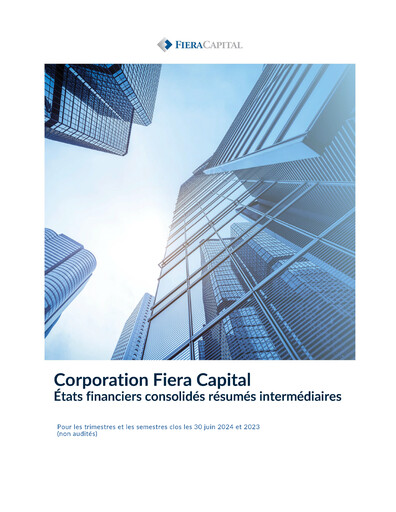 Thumbnail Fiera Capital Financial Statement 2024-q2