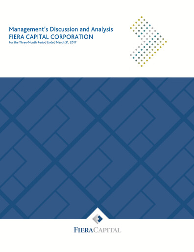 Thumbnail Fiera Capital Quarterly Report 2017-q1