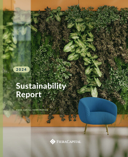 Thumbnail Fiera Capital Sustainability Report 2024