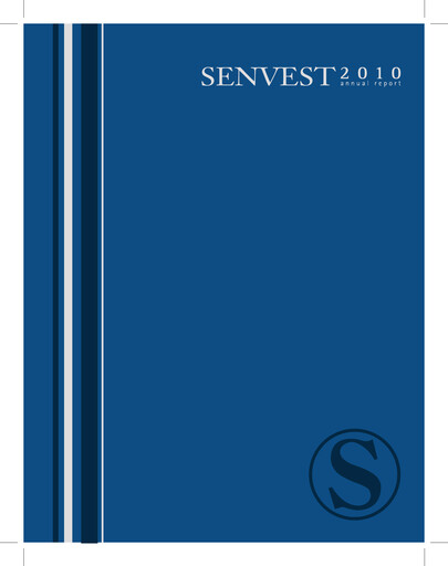 Thumbnail Senvest Capital Annual Report 2010