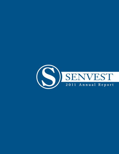 Thumbnail Senvest Capital Annual Report 2011