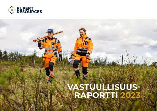 Thumbnail Rupert Resources Sustainability Report 2023