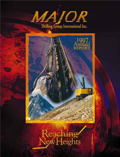 Miniature Major Drilling Group International Rapport annuel 1997