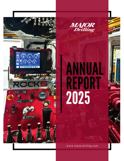 Thumbnail Major Drilling Group International Annual Report 2025