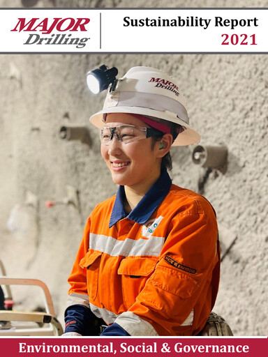 Thumbnail Major Drilling Group International Sustainability Report 2021