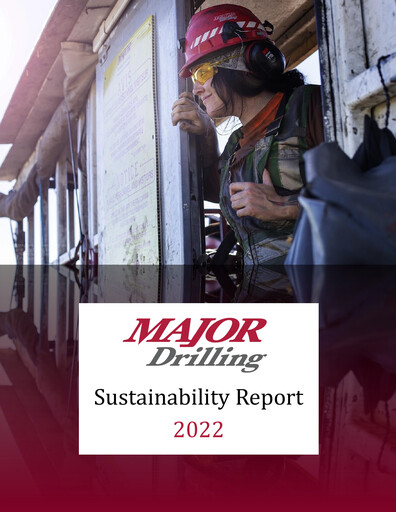 Thumbnail Major Drilling Group International Sustainability Report 2022