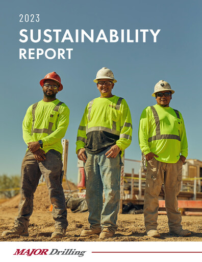 Thumbnail Major Drilling Group International Sustainability Report 2023