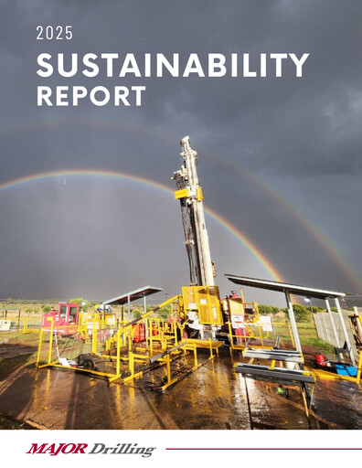 Thumbnail Major Drilling Group International Sustainability Report 2025