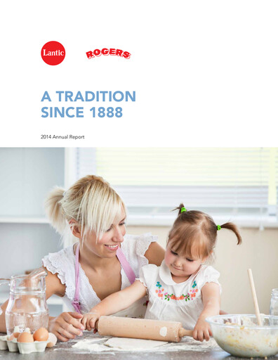 Thumbnail Rogers Sugar (Lantic) Annual Report 2014