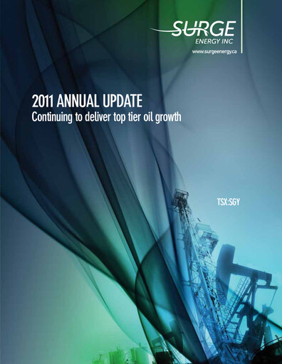 Thumbnail Surge Energy Annual Report 2011