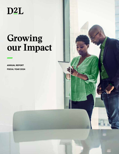 Thumbnail D2L Inc. Annual Report fy2024