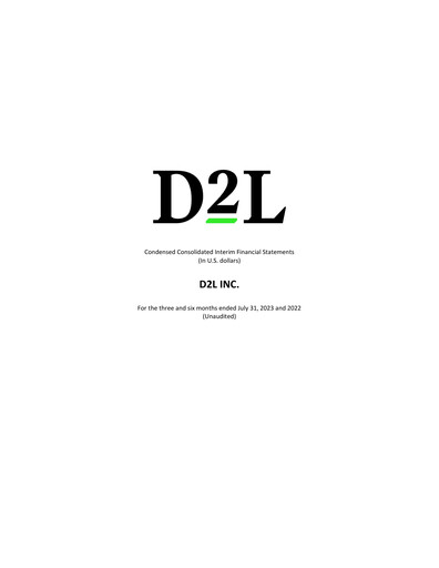 Thumbnail D2L Inc. Financial Statement fy2024-q2