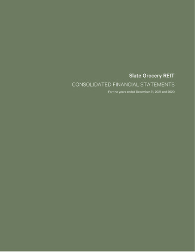 Thumbnail Slate Grocery REIT Financial Statement 2021