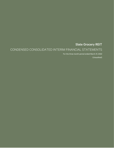 Thumbnail Slate Grocery REIT Quarterly Report 2022-q1