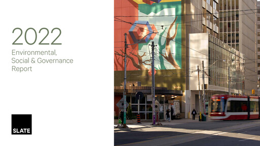 Thumbnail Slate Grocery REIT Sustainability Report 2022