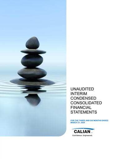 Thumbnail Calian Group Quarterly Report 2024-q2