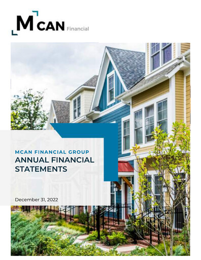 Thumbnail MCAN Mortgage Corporation Financial Statement 2022