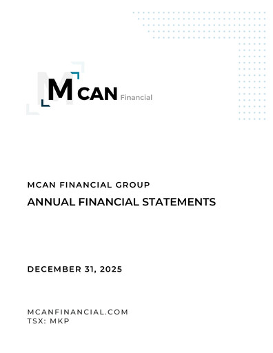 Thumbnail MCAN Mortgage Corporation Financial Statement 2025