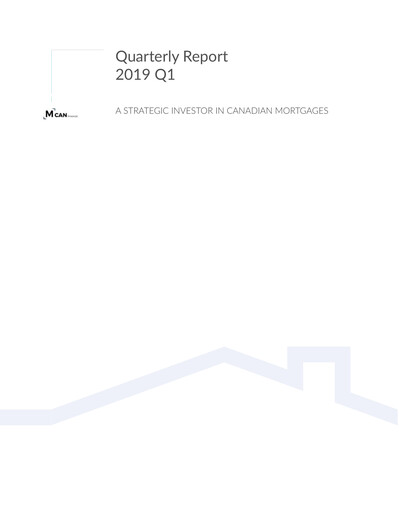 Thumbnail MCAN Mortgage Corporation Quarterly Report 2019-q1
