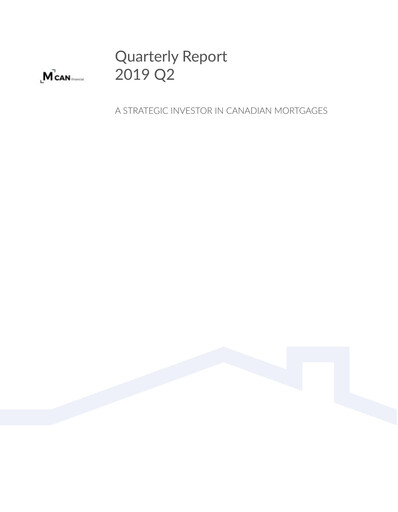 Thumbnail MCAN Mortgage Corporation Quarterly Report 2019-q2