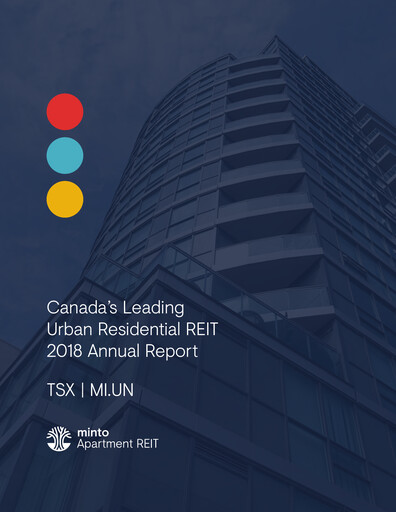 Thumbnail Minto Apartment Real Estate Investment Trust Annual Report 2018