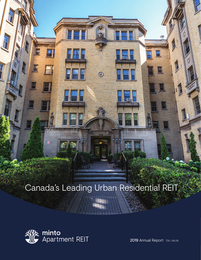 Thumbnail Minto Apartment Real Estate Investment Trust Annual Report 2019