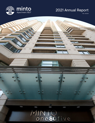 Thumbnail Minto Apartment Real Estate Investment Trust Annual Report 2021