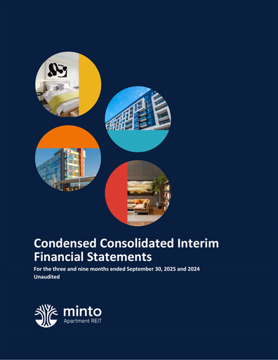 Thumbnail Minto Apartment Real Estate Investment Trust Quarterly Report 2025-q3