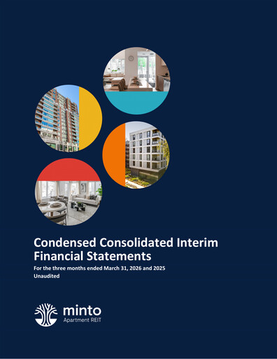 Thumbnail Minto Apartment Real Estate Investment Trust Quarterly Report 2026-q1