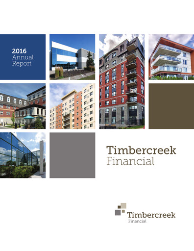 Thumbnail Timbercreek Financial Annual Report 2016