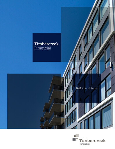 Thumbnail Timbercreek Financial Annual Report 2018