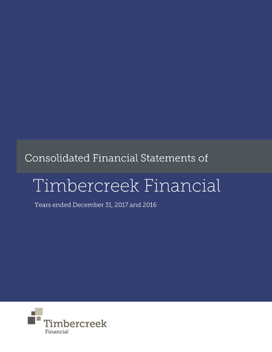Thumbnail Timbercreek Financial Financial Statement 2017
