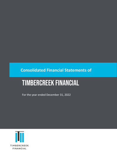 Thumbnail Timbercreek Financial Financial Statement 2022