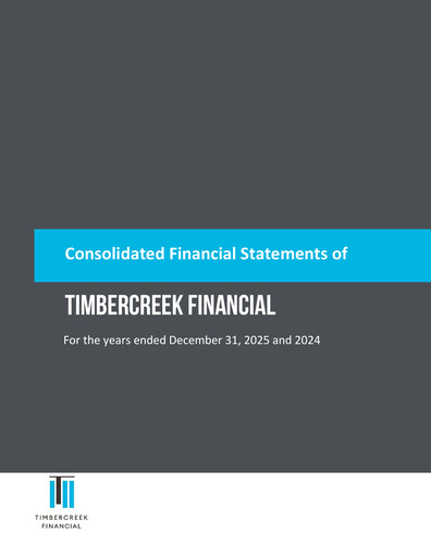 Thumbnail Timbercreek Financial Financial Statement 2025