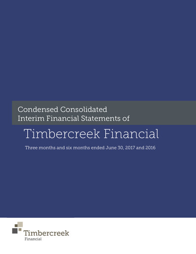 Thumbnail Timbercreek Financial Quarterly Report 2017-q2