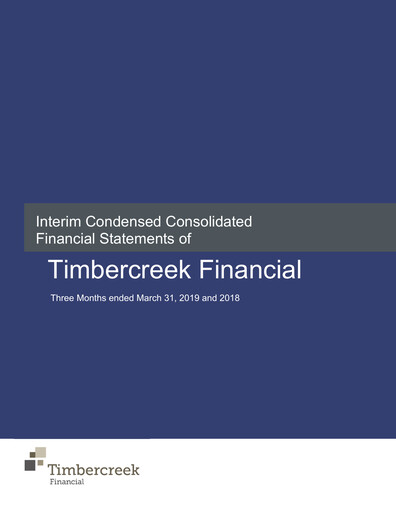 Thumbnail Timbercreek Financial Quarterly Report 2019-q1