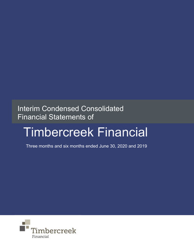 Thumbnail Timbercreek Financial Quarterly Report 2020-q2