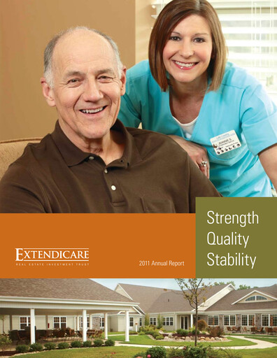 Thumbnail Extendicare Annual Report 2011