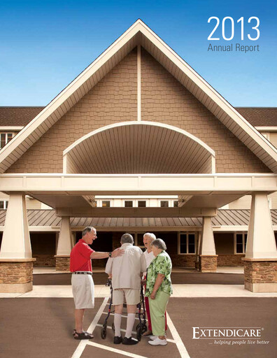 Thumbnail Extendicare Annual Report 2013